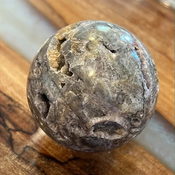 Sphalerite Gemstone Crystal Sphere NWOT